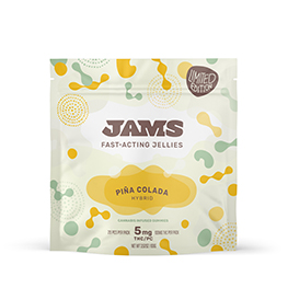 Buy JAMS Edibles Piña Colada Fast Acting [5mg] 20-Pack image