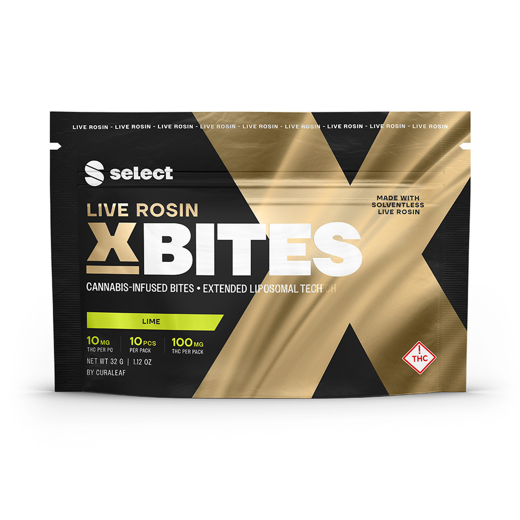 Live Rosin X Bites Lime Select