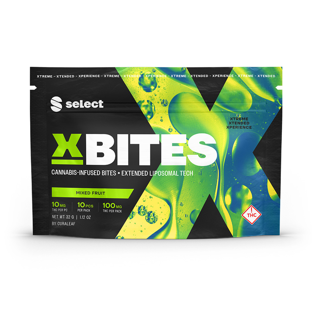 Buy Select Edibles X Bites Mixed Fruit [10mg] 10-Pack image