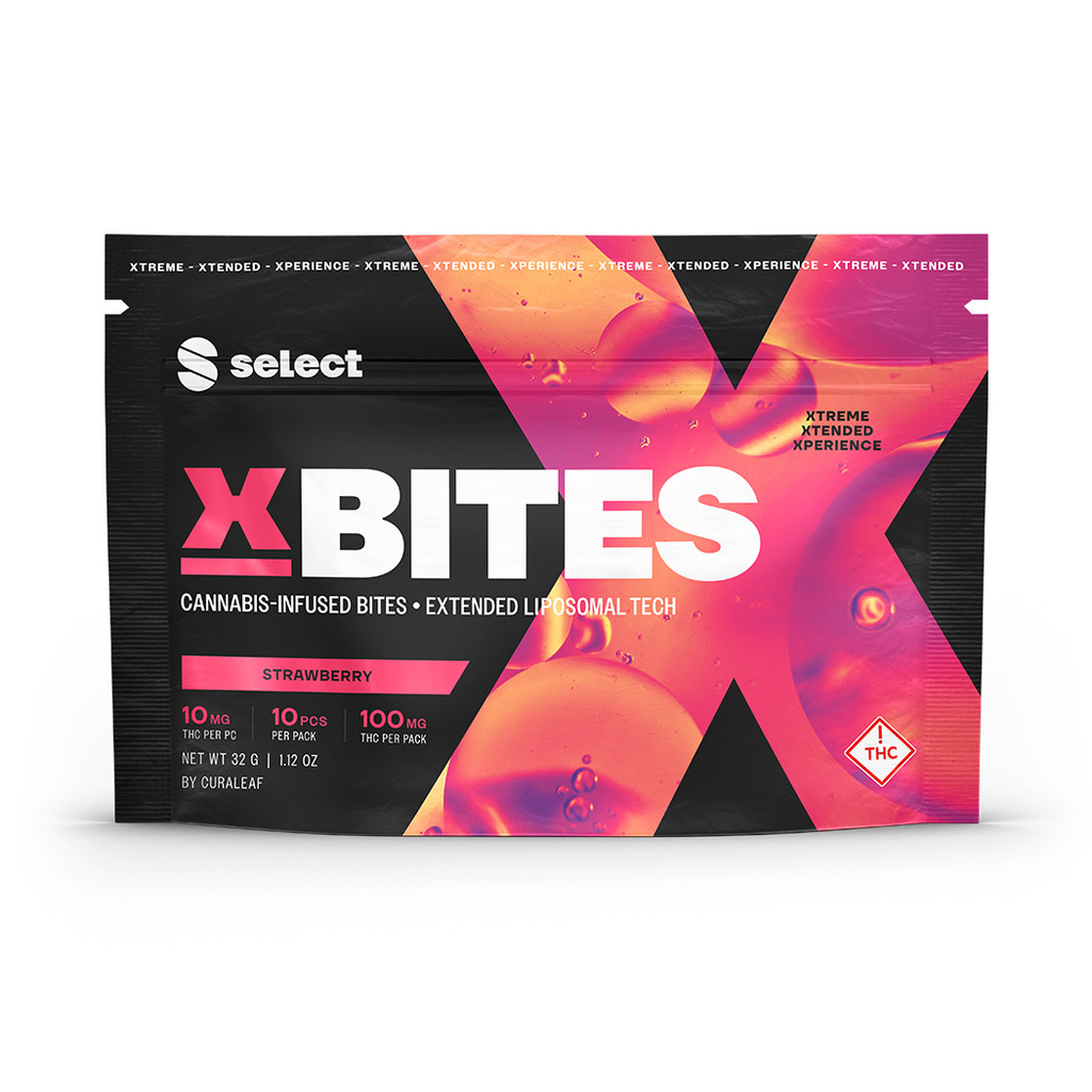 Buy Select Edibles X Bites Strawberry [10mg] 10-Pack image