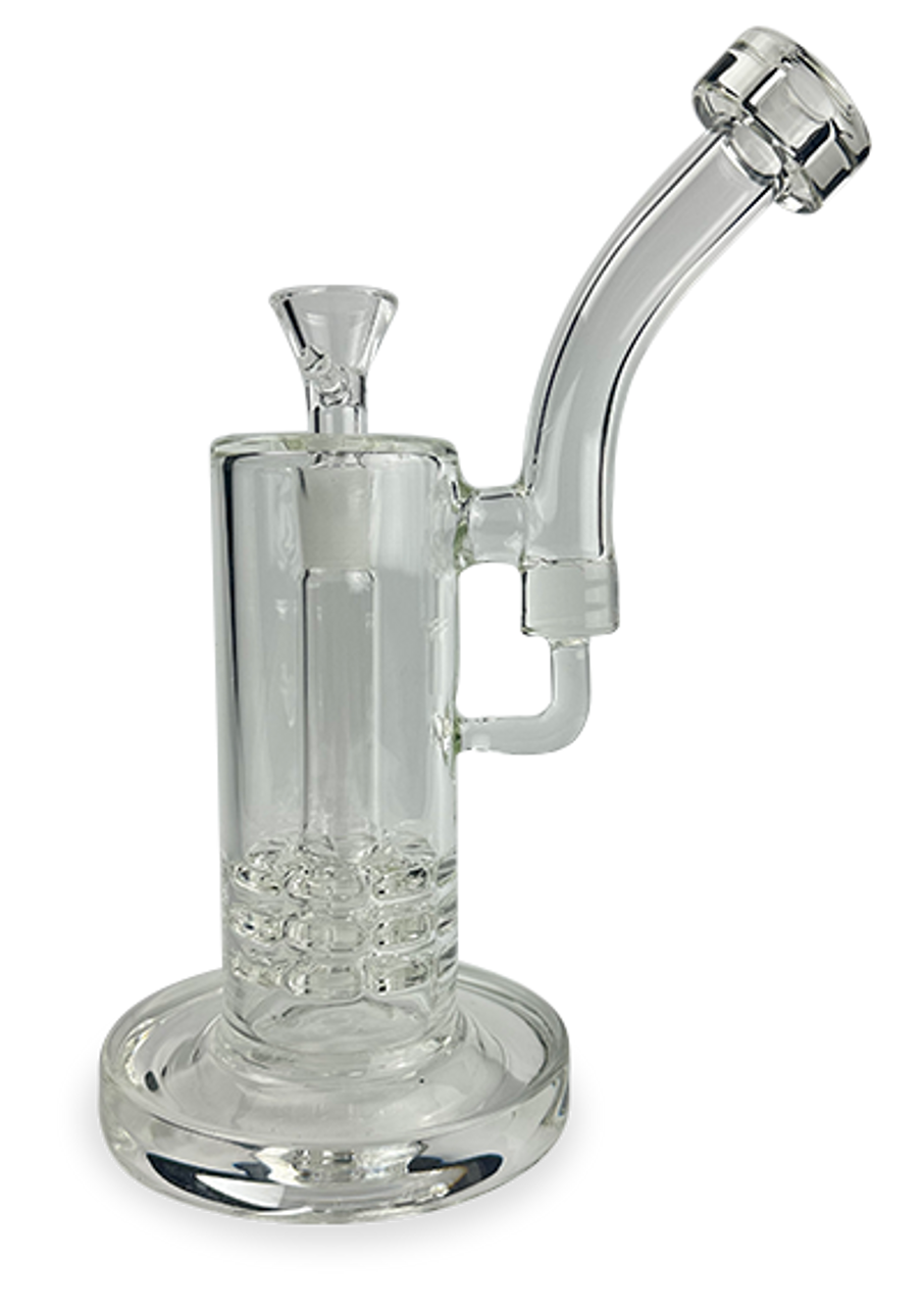 10" Spiral Perc Bong with Flower Bowl SirEEL