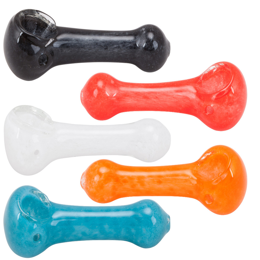 2.5" Assorted Glass Hand LuvBuds