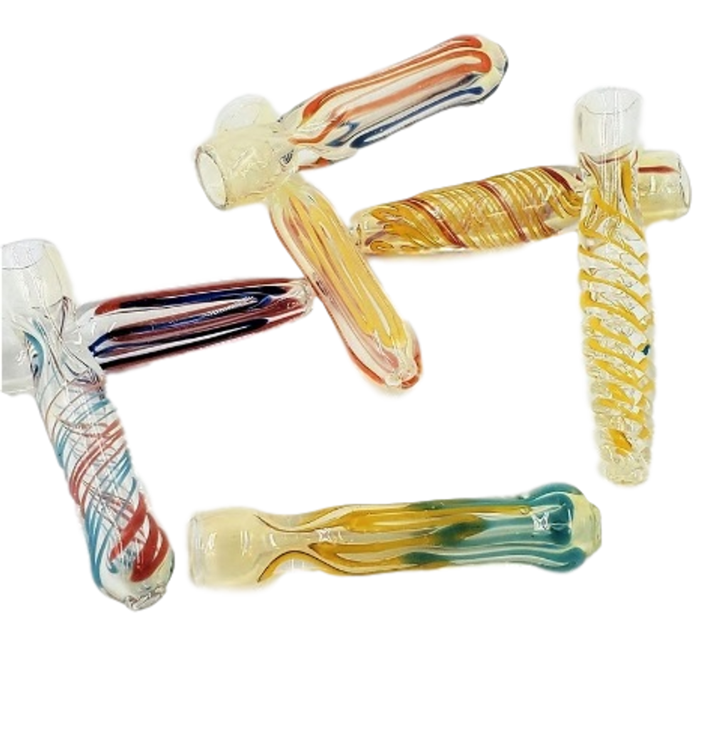 3" Glass Chillum LuvBuds