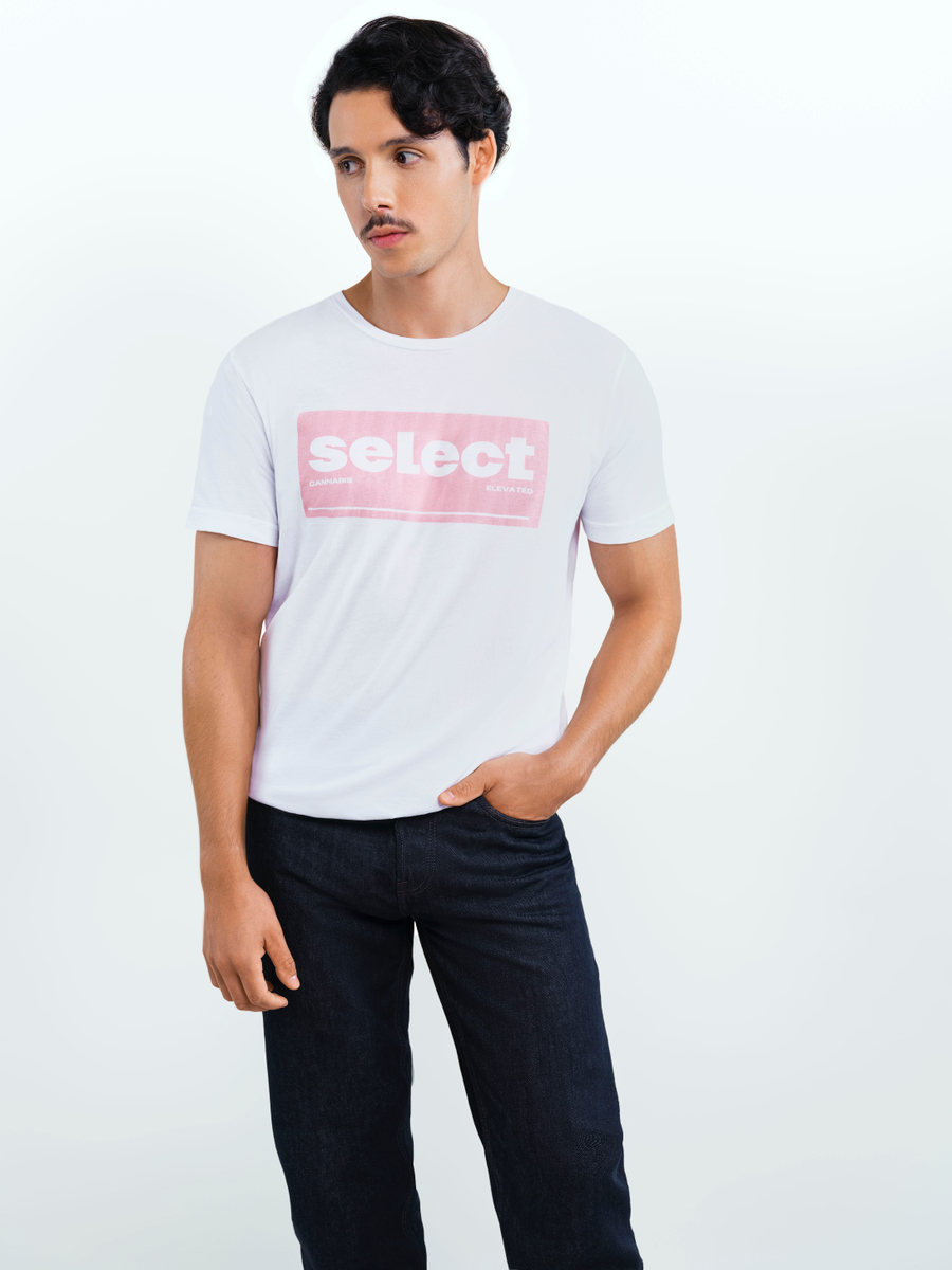 Pink Select Tee Higher Stitch