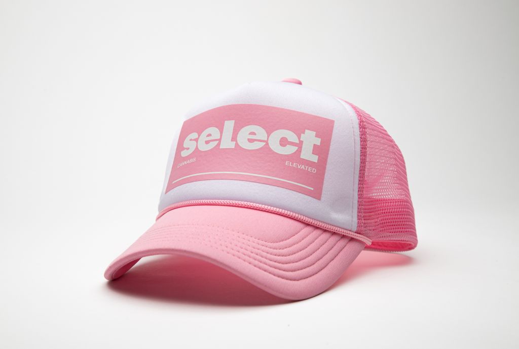 Pink Select Trucker Higher Stitch