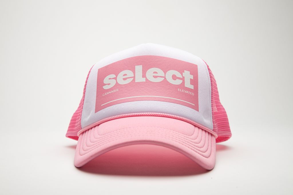 Pink Select Trucker Higher Stitch