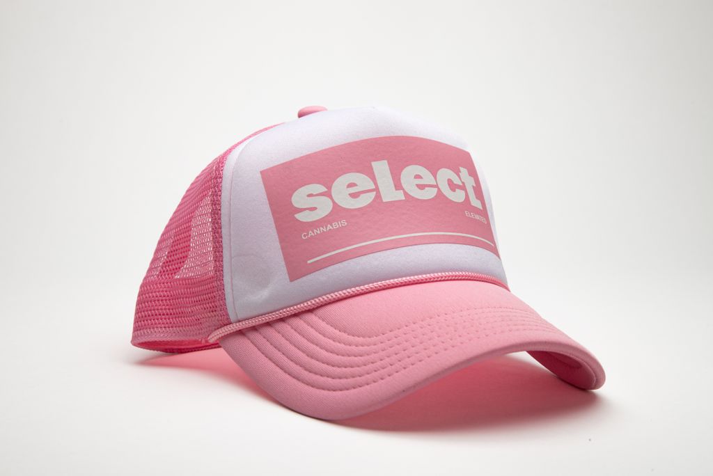 Pink Select Trucker Higher Stitch