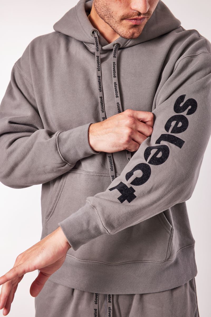 Charcoal Select Hoodie - Select on Sleeve XS Sweatshirt | Curaleaf