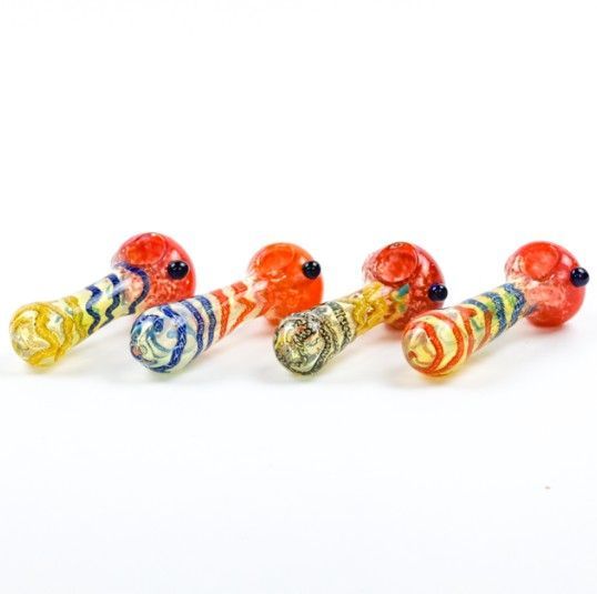 4.5" Squiggly Solid Color Pastel Bowl Asst Colors  LuvBuds