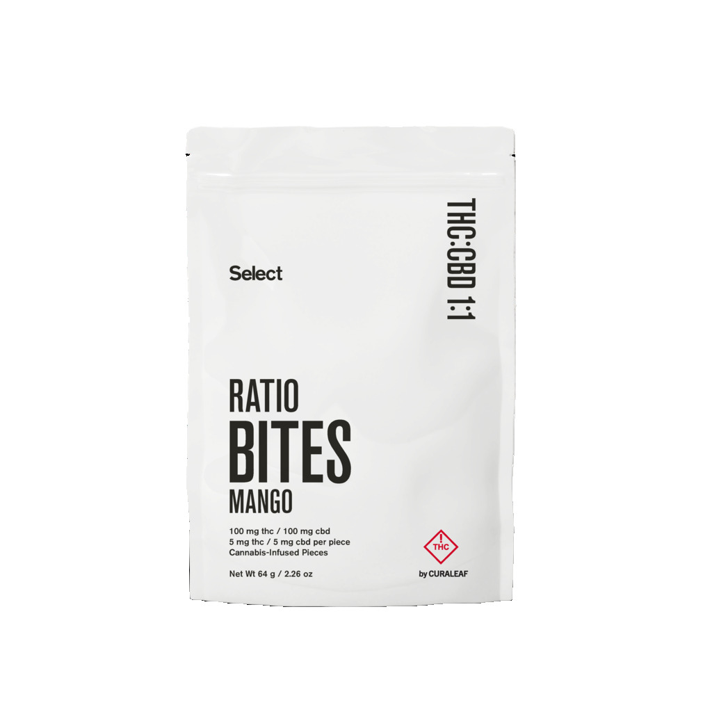 Mango Ratio Bites (THC:CBD)