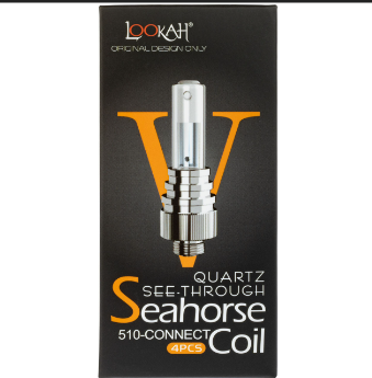 Seahorse Coil V Quartz Tube 510 Thread Lookah