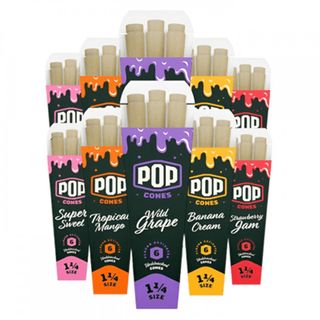 Unbleached Pop Cones