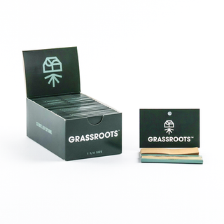 Custom Rolling Papers w/ Magnet Grassroots