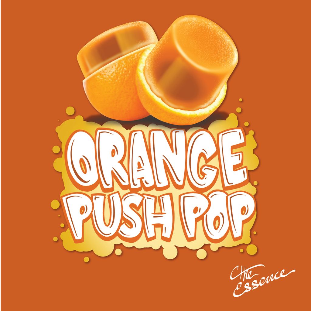 Orange Push Pop