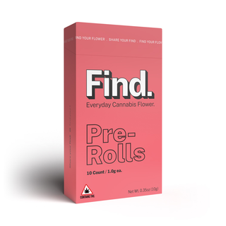 Cannabis Promo, Cannabis Sales, Cannabis Discounts, Cannabis on Sale, 15% Off All Find 10g Pre-Roll 10 Packs! Bethel Exclusive! 1