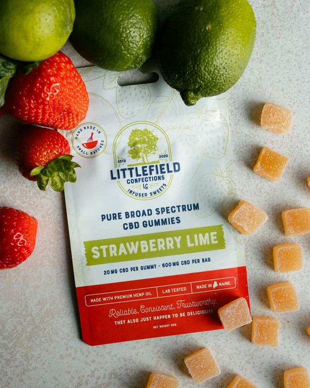 Strawberry Lime Littlefield Confections