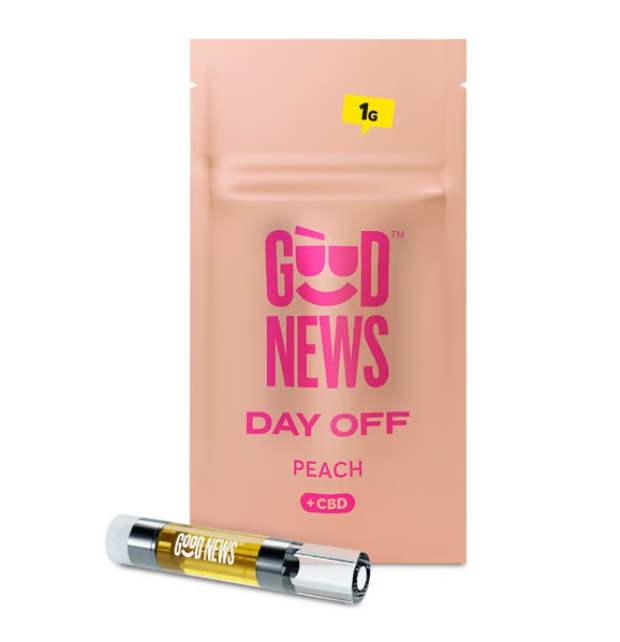 Peach + CBD, Good News