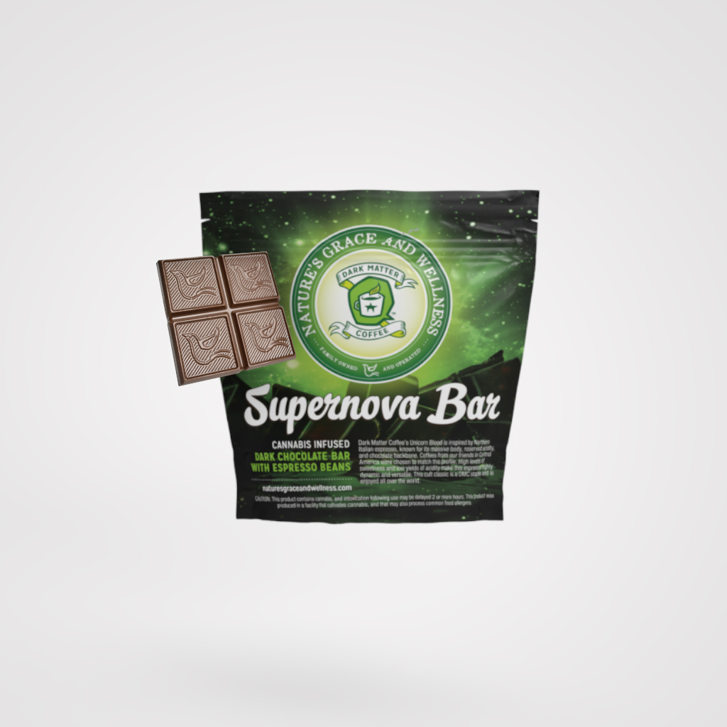 Nature's Grace and Wellness Supernova Chocolate 25mg ea | 4-Pack