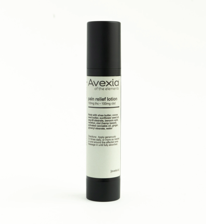 Avexia Unscented Ratioed Lotion 100mg | 1:1 THC:CBD