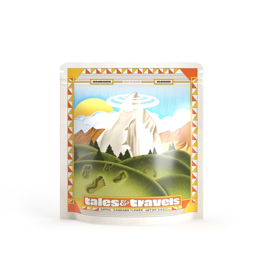 Tales & Travels Raspberry Shortcake Whole Flower 3.5g