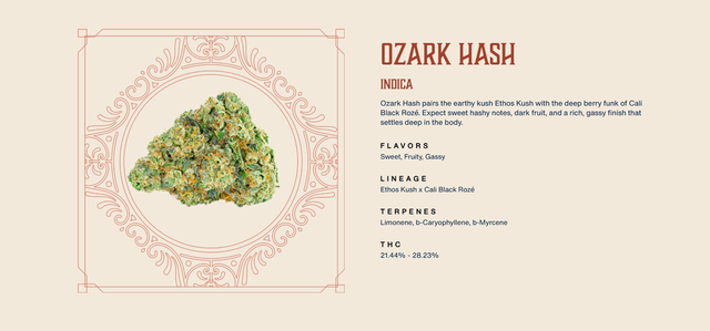 Ozark Hash Rooted
