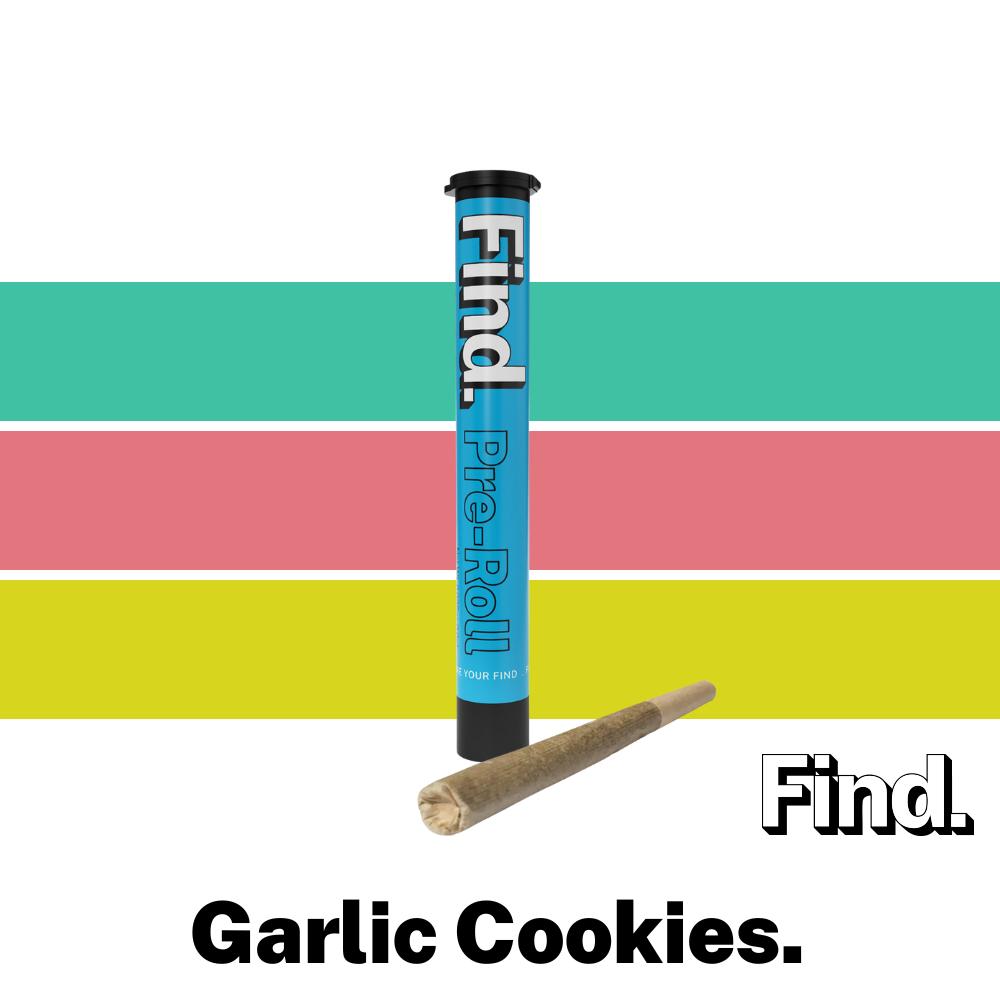 Find. Garlic Cookies Pre-Roll 1g