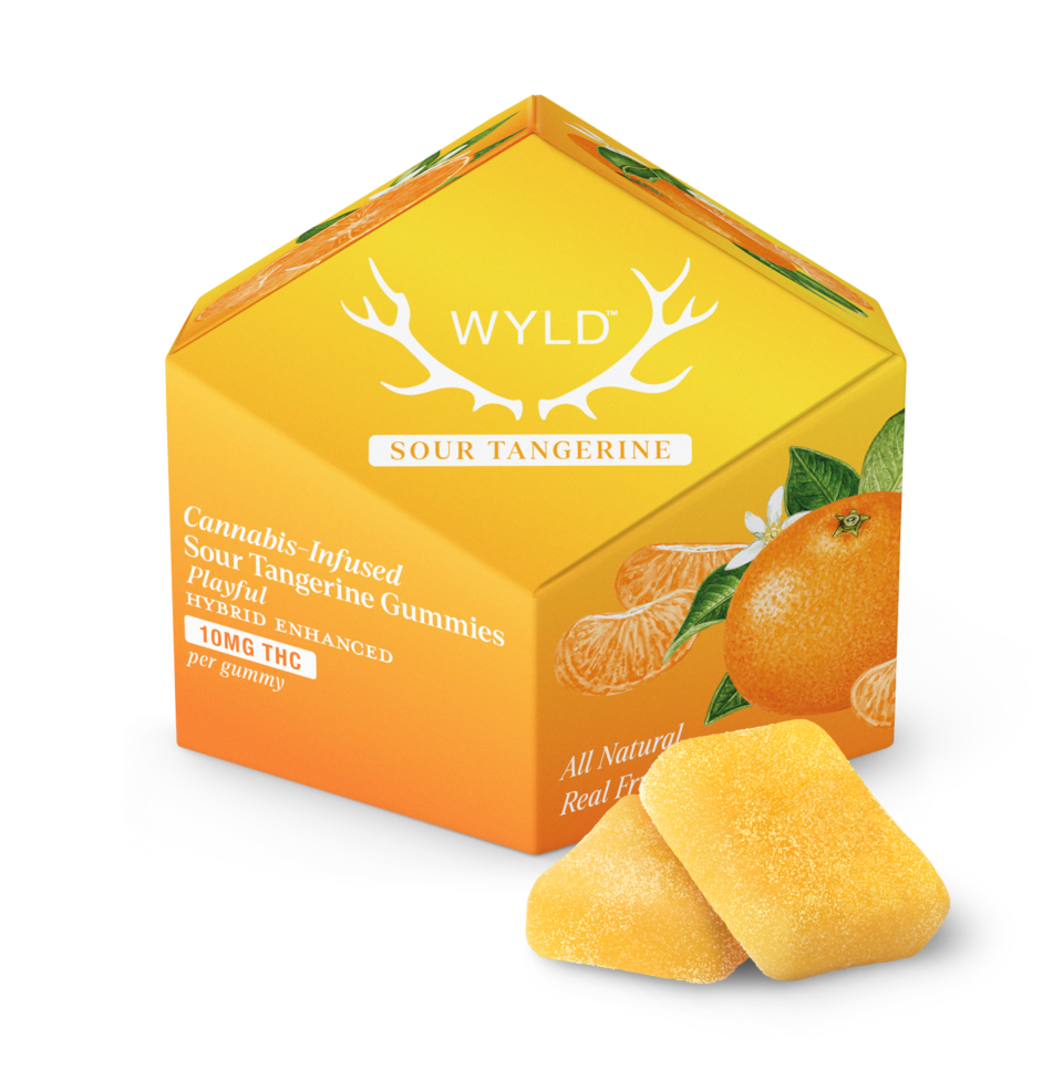 Wyld Tangerine Gummies 10mg ea | 10-Pack