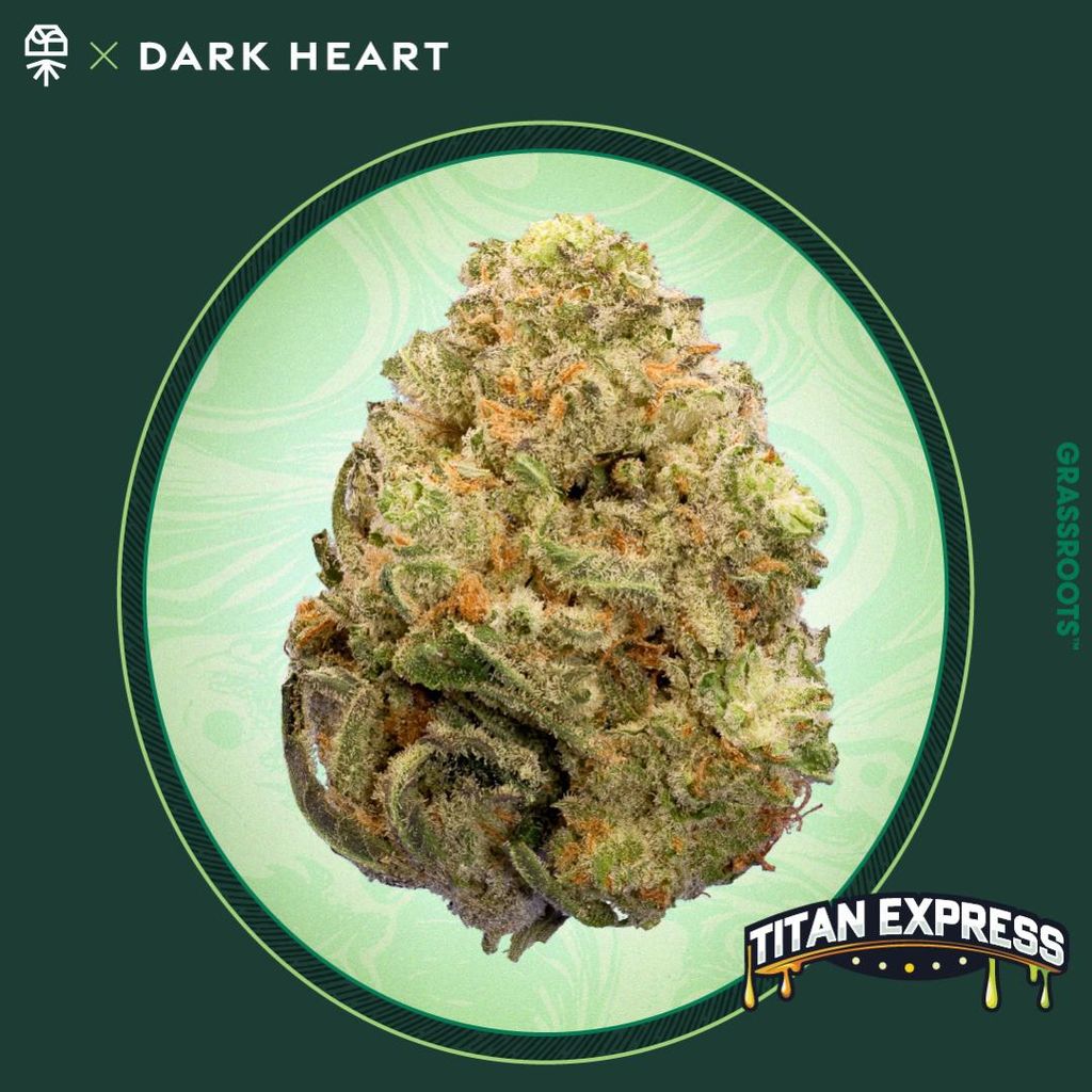 Grassroots Dark Heart Titan Express Whole Flower 3.5g