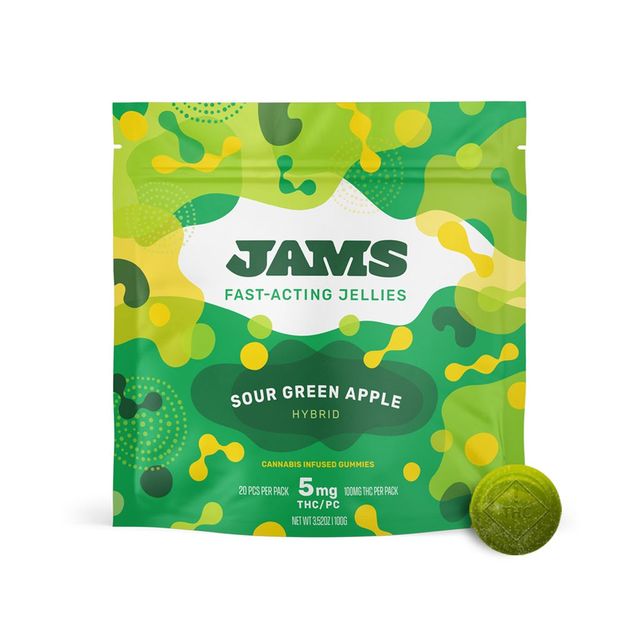 Sour Green Apple Fast-Acting Jams Sour Green Apple Fast-Acting Jams