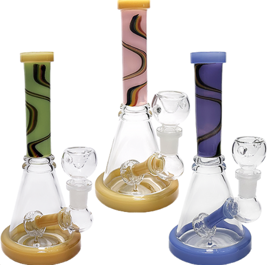 Wig Wag Neck Shower Perc Beaker LuvBuds