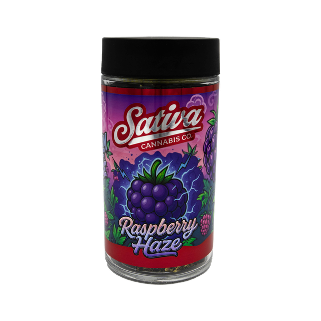 Raspberry Haze Sativa Cannabis Co.