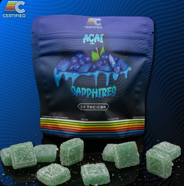 Acai Sapphires Certified