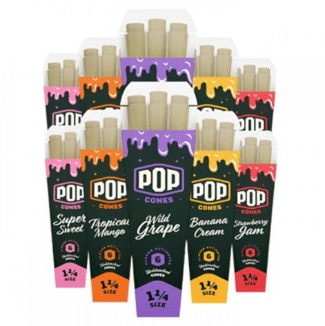 Unbleached Pre-Rolled Terpene Infused Pop Cones