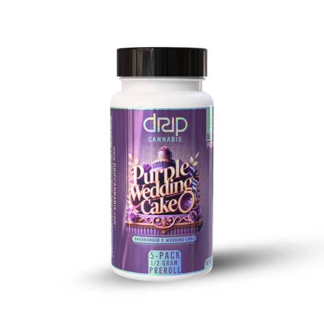 Purple Wedding Cake DRIP