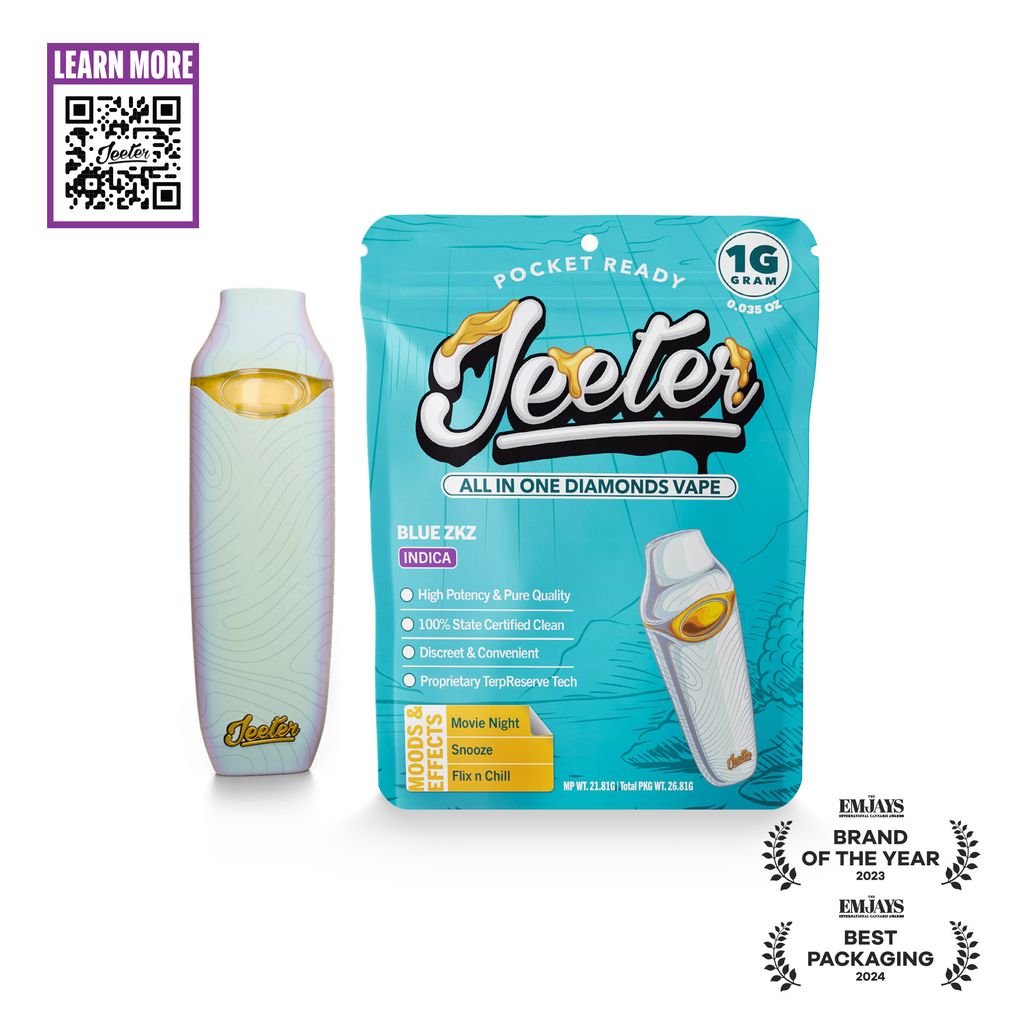 Blue ZKZ 1g Liquid Diamonds All-in-One | Curaleaf Curaleaf Lakeland |  Medical Cannabis