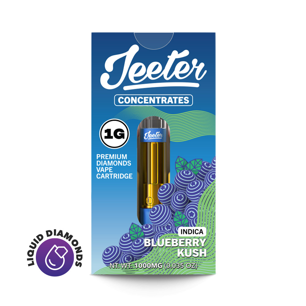 curaleaf liquid vape cartridge Blueberry Kush 1g Liquid Diamonds Cartridge | Curaleaf Curaleaf Miami South  Beach