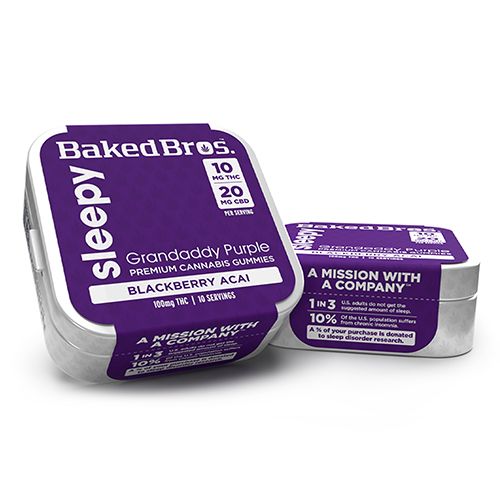 Blackberry Acai Baked Bros