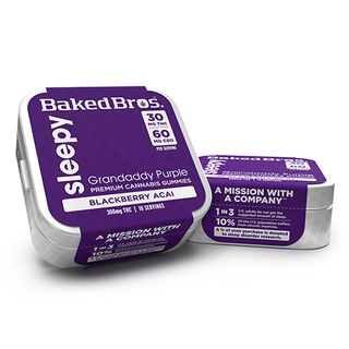 Blackberry Acai Baked Bros