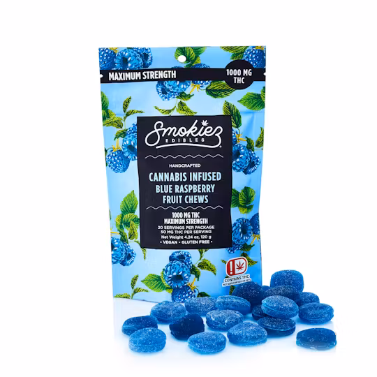 Sweet Blue Raspberry Smokiez