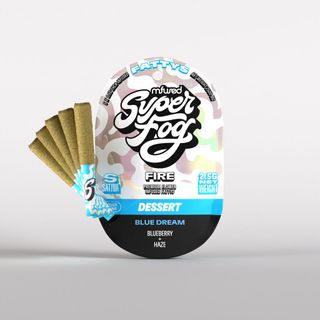 Cannabis Promo, Cannabis Sales, Cannabis Discounts, Cannabis on Sale, 2 FOR $40 MFUSED 'Superfog Fattys' 5pk Infused Pre-Rolls! 1