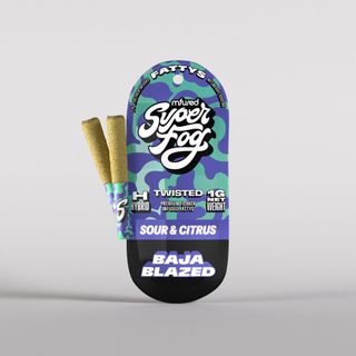 Cannabis Promo, Cannabis Sales, Cannabis Discounts, Cannabis on Sale, 2 FOR $20 MFUSED 'Superfog Fattys' 2pk Infused Pre-Rolls! 3