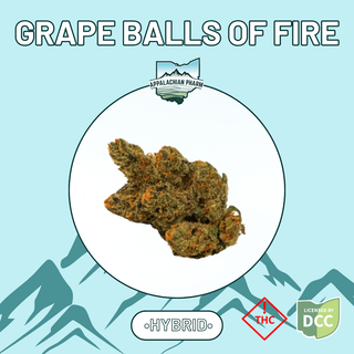 Grape Balls of Fire Appalachian Pharm