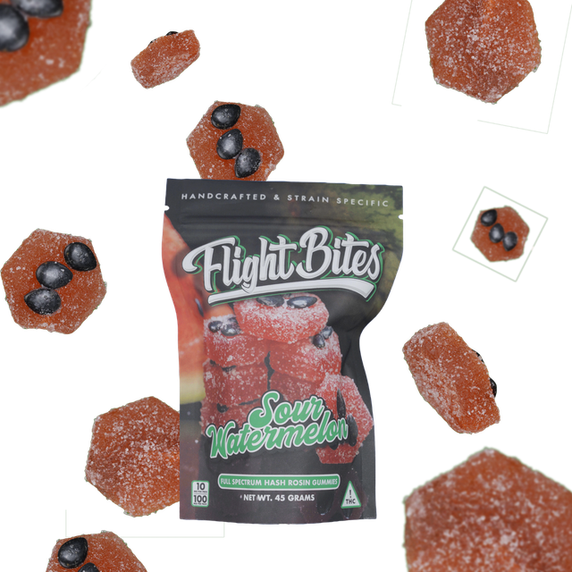 Sour Watermelon Flight Bites