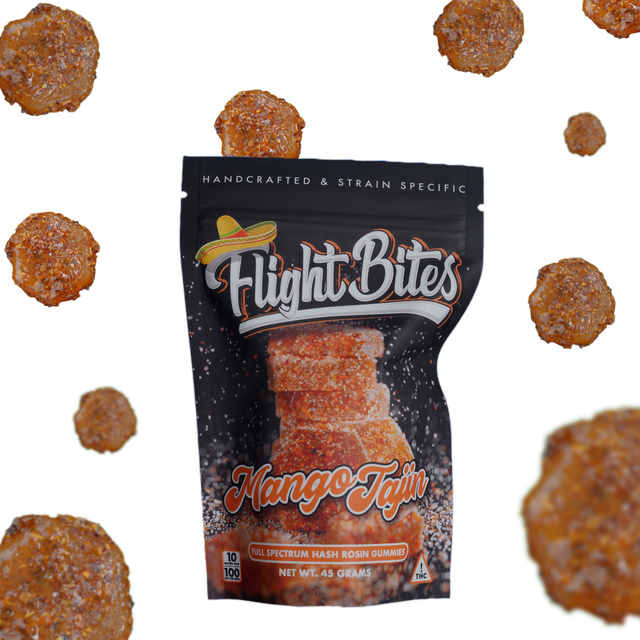 Mango Tajin Flight Bites