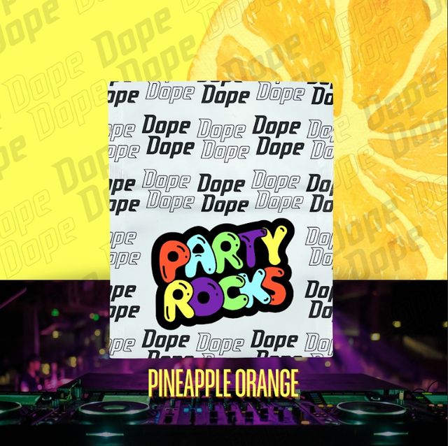 Pineapple Orange Party Rocks