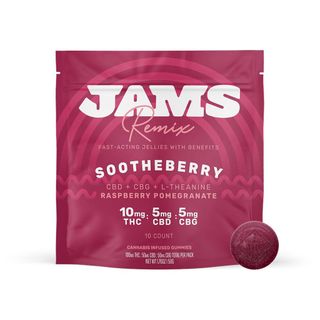 Sootheberry Raspberry Pomegranate JAMS