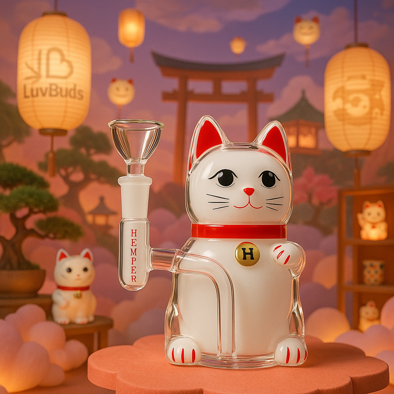 Lucky Money Cat Hemper