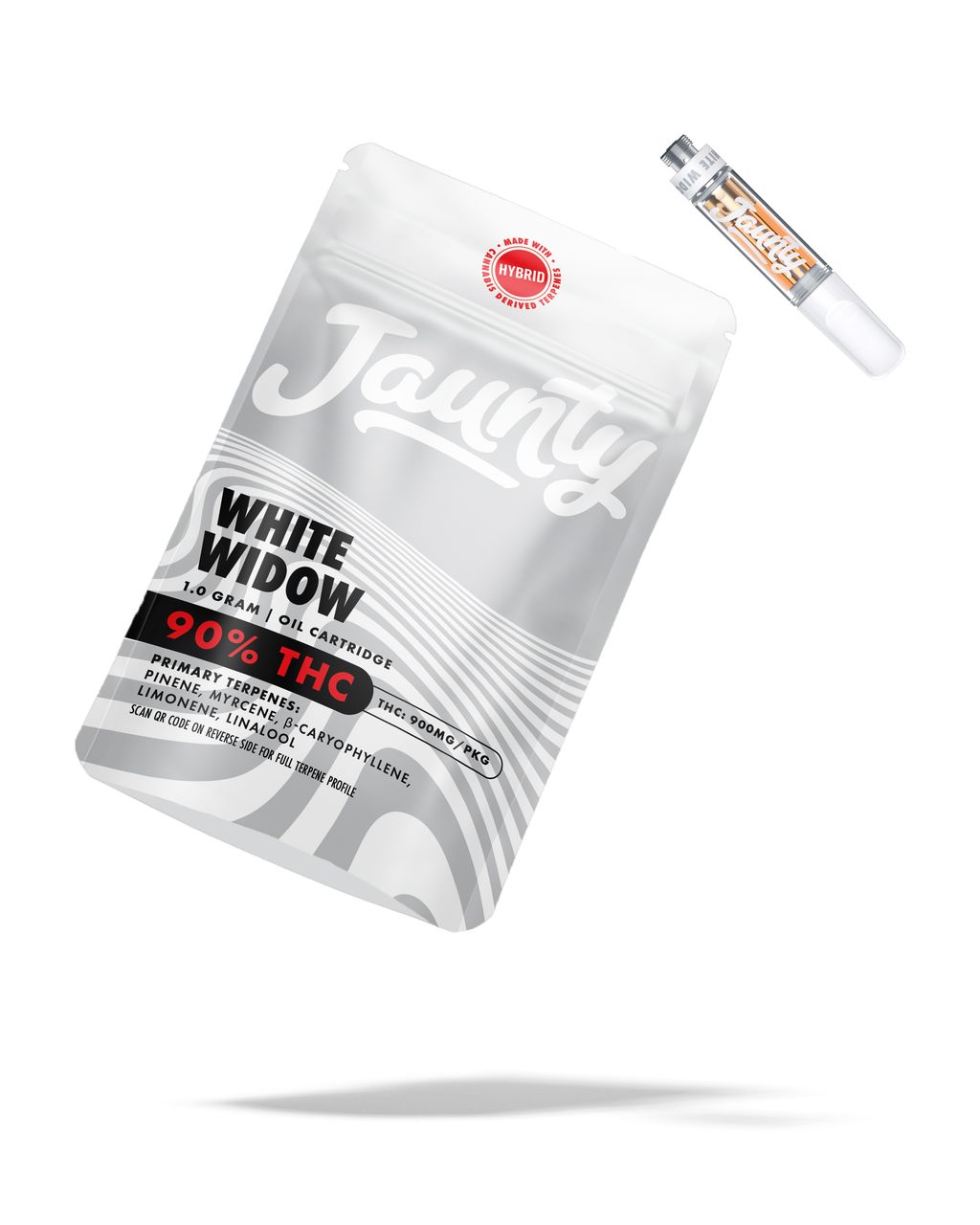 Jaunty White Widow Cartridge 1g