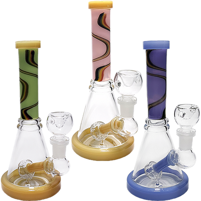 Wig Wag Neck Shower Perc Beaker LuvBuds