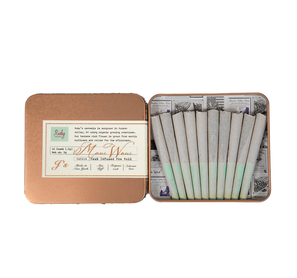 Ruby Farms Maui Waui Pre-Roll Pack 0.5g ea | 10-Pack